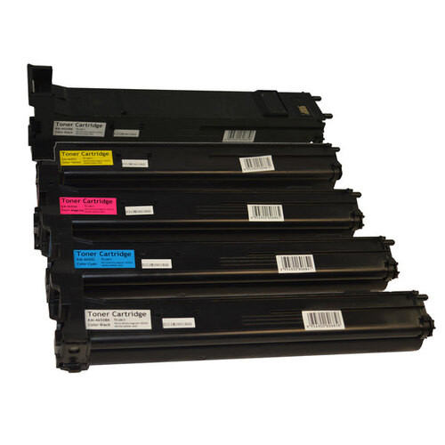 A0DK192 Series Premium Generic Toner Cartridge PLUS extra Black set 5 cartridges