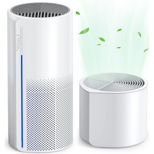 Air Purifier Humidifier Combo, 2-in-1 HEPA