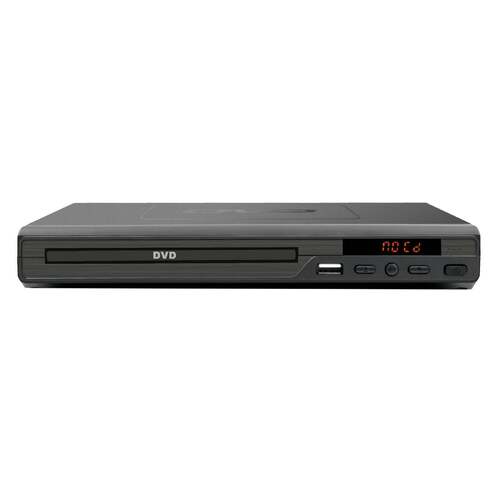 Mini-Size DVD Player (Black) w/ Multi-Region Set-up & Compact Size