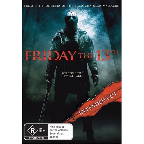 Friday The 13th - Part 12 - The Extended Cut DVD