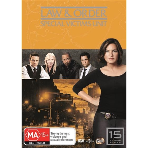 Law And Order: Special Victims Unit - Season 15 DVD