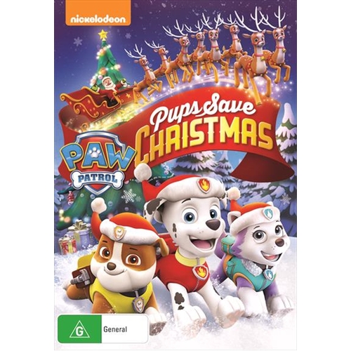 Paw Patrol - Pups Save Christmas DVD