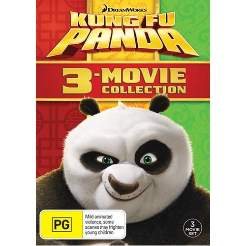 Kung Fu Panda/Kung Fu Panda 2/Kung Fu Panda 3 DVD