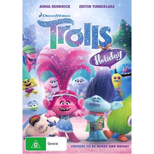 Trolls Holiday DVD