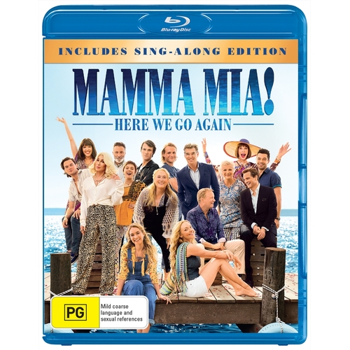 Mamma Mia - Here We Go Again! Blu-ray