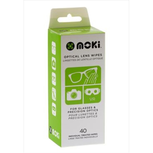 Moki Optical Lens Wipes - 40 Pack