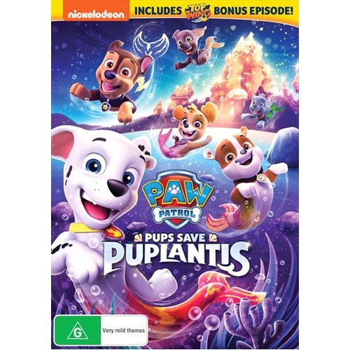 Paw Patrol - Pups Save Puplantis DVD