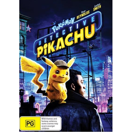 Detective Pikachu DVD