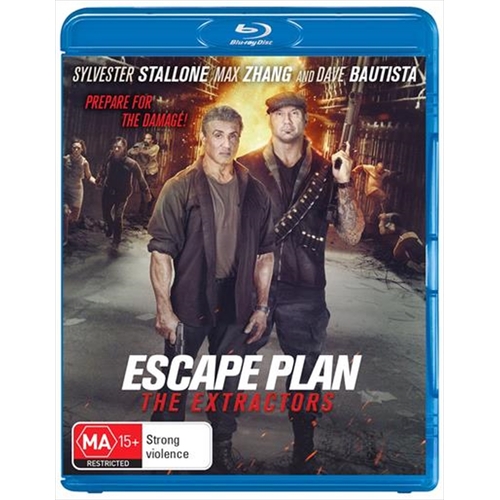 Escape Plan 3 - The Extractors Blu-ray