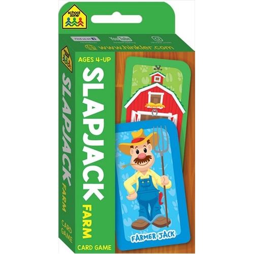 School Zone Slapjack Flash Card Game