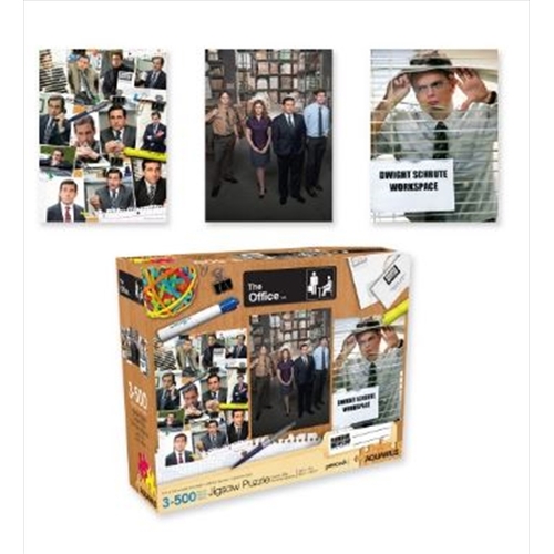 Office 500pc x 3 Puzzle Set