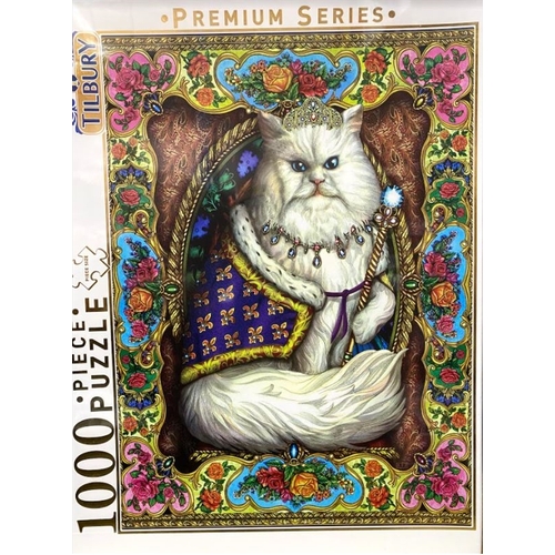 Regal Cat Comical Animals 1000 Piece Puzzle