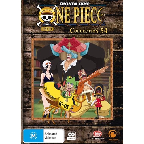 One Piece - Uncut - Collection 54 - Eps 655-667 DVD