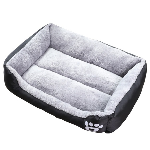  Pet Bed Square L Size (Black)