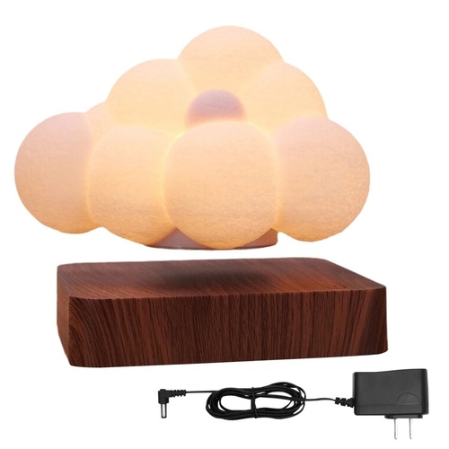  Cloud Dark Brown Base Lighting Magnetic Floating Lamp Levitation