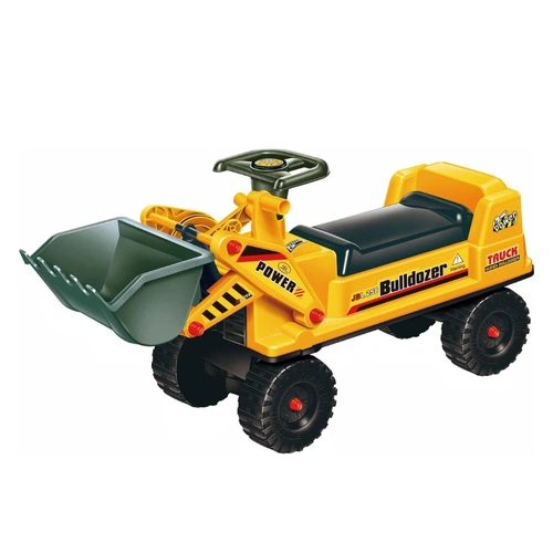  Kids Ride On Bulldozer Digger Tractor Excavator Toy Car with Helmet