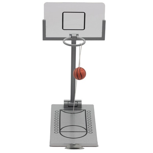  Miniature Basketball Game Toy (Silver)