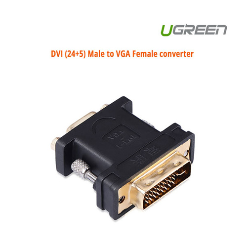 UGREEN DVI (24+5) Male to VGA Female converter (20122)