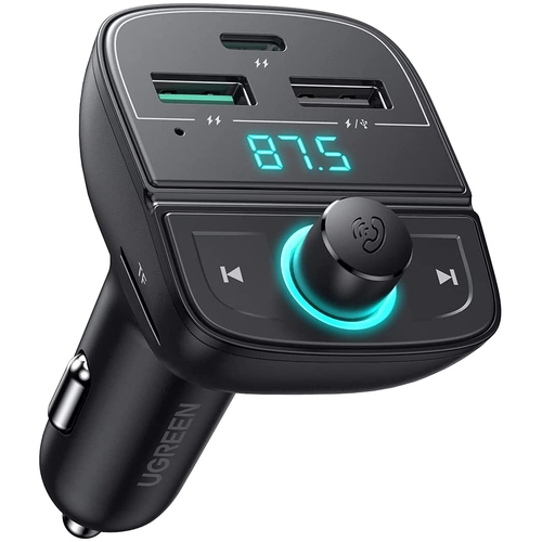 UGREEN 80910 Car Bluetooth 5.0 FM Transmitter