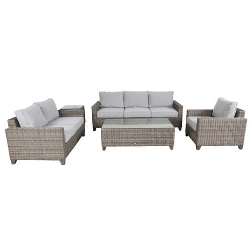 3+2+1 Seater Wicker Rattan Outdoor Sofa Set Coffee Side Table Chair Lounge