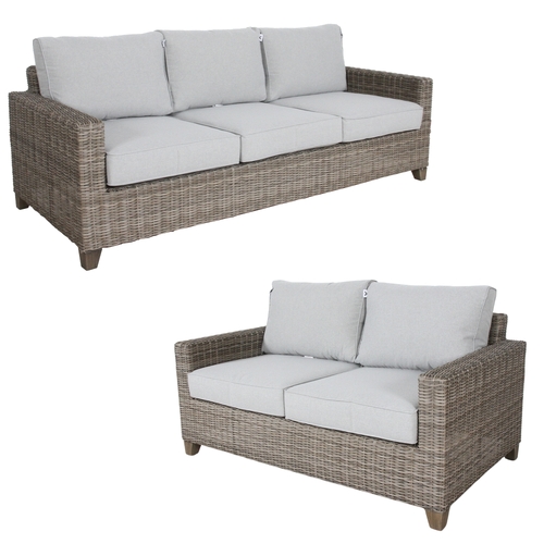 2+3 Seater Wicker Rattan Outdoor Sofa Chair Lounge Set