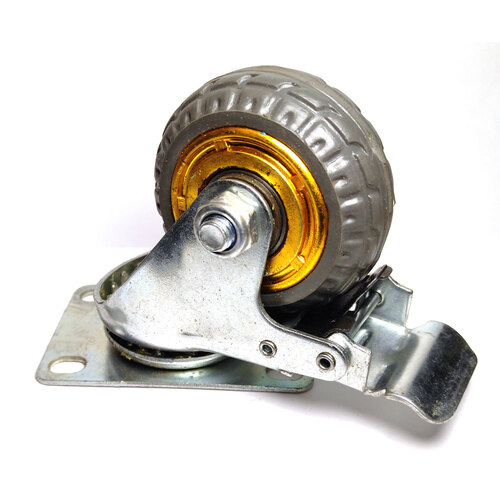 3" Heavy Duty Industrial Swivel Brake Caster Wheel Caster Wheels Castor load 50KG Trolley Cart