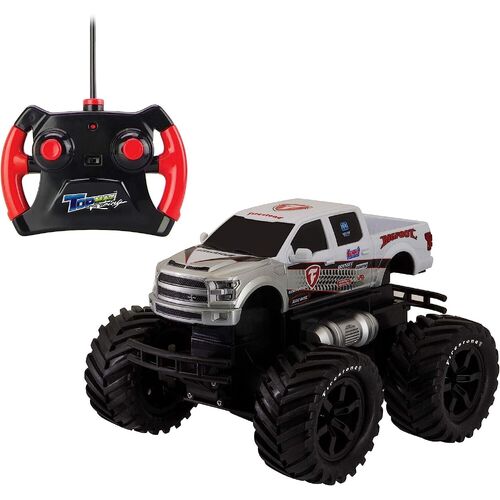 Kidz Tech Top Maz Racing Shelby F-150 Big Foot Remote Control Car 1:26 Scale