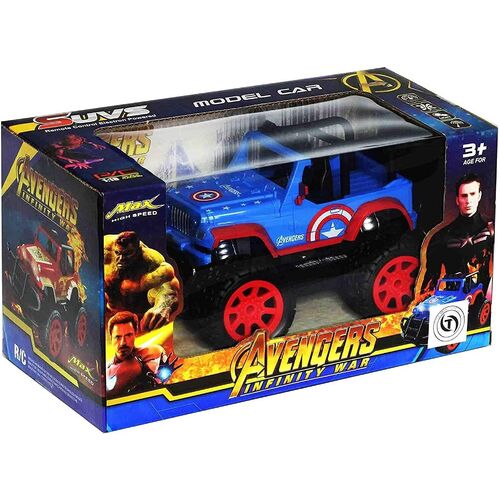 Avengers Infinity War Jeep Remote Control Car 1:18 3+