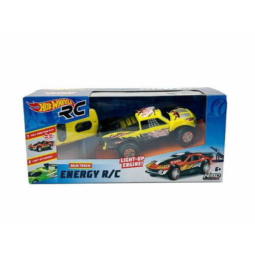 Nikko Hot Wheels Energy R/C Racing Cars Baja Truck 6+