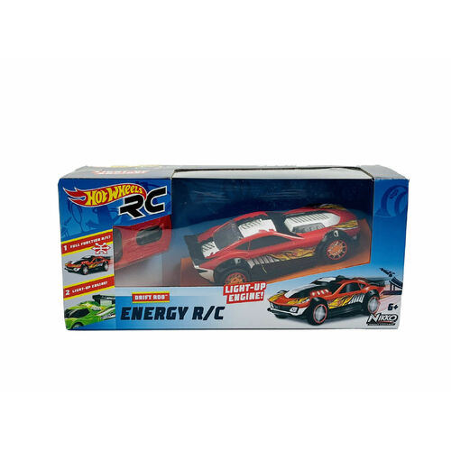 Nikko Hot Wheels Energy R/C Racing Cars Drift Rod 6+