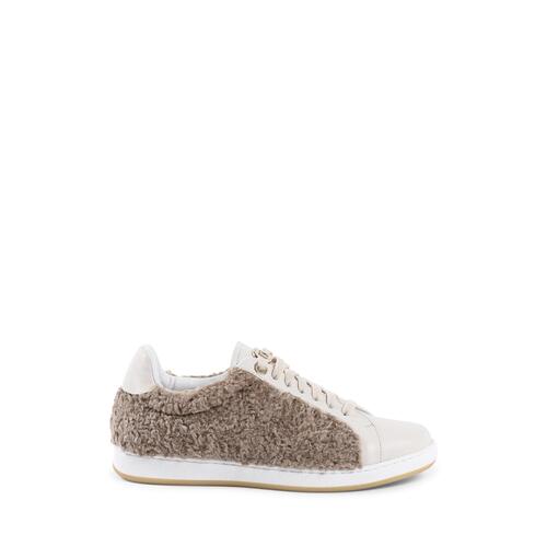 Faux Shearling Low-Top Sneakers - 39 EU