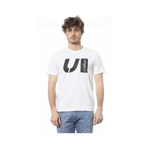 Ungaro Sport Men's Elegant Crew Neck Cotton Tee - XL