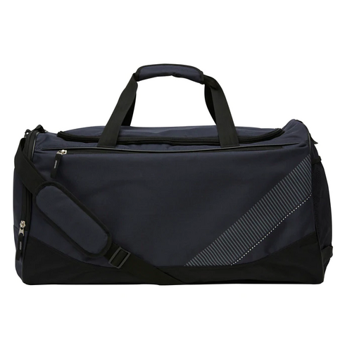 Large Foldable Sports Gym Duffle Bag Waterproof Travel Duffel Bag - Navy