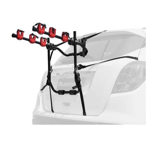 Bicycle  Rear Boot Car Rack - Holds up to 3 Bikes