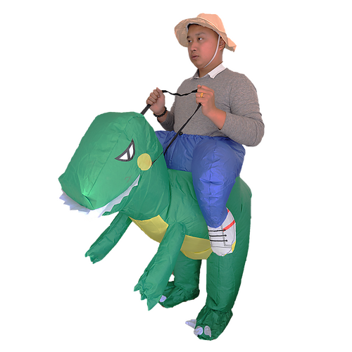 DINO Fancy Dress Inflatable Suit -Fan Operated Costume