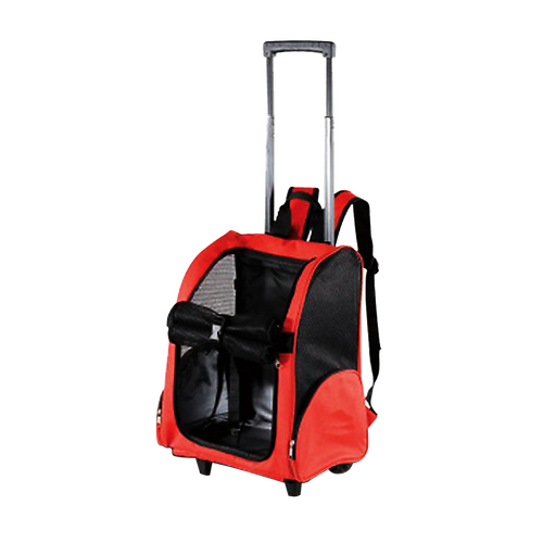 Dog Pet Safety Transport Carrier Backpack Trolley