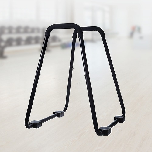 Heavy Duty Body Press Core Bars Push Up Home Gym Parallette Stand