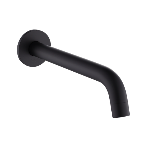 220mm Bath Spout in Matte Black Finish