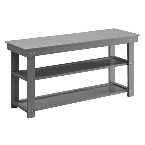 Maeve Shoe Storage Bench - Grey