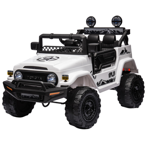 Authorized Toyota Kids Ride-on FJ Cruiser J2099 - White