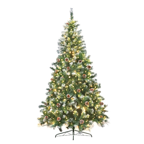 Christabelle 1.2m Pre Lit LED Christmas Tree with Pine Cones